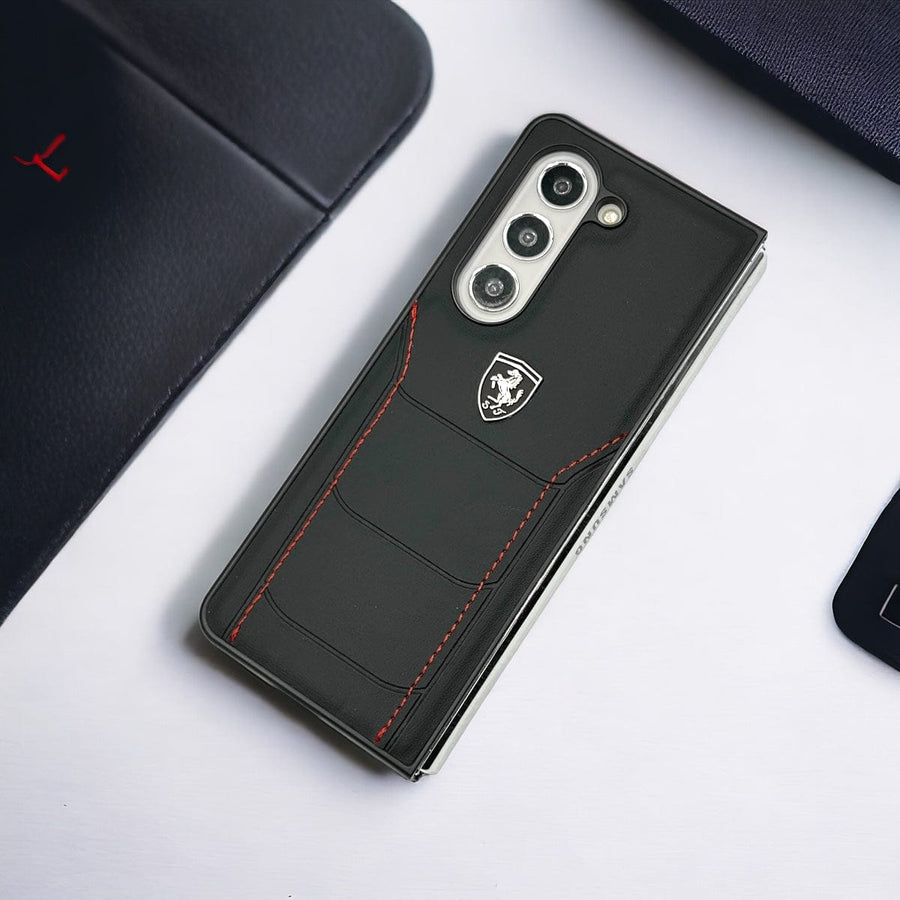 FRATO Fold 7 Collection Samsung Galaxy Z Fold 7 FR Stitched PU Leather Case Cover