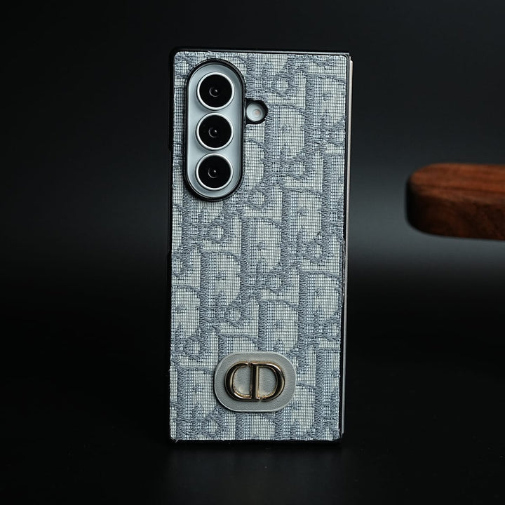 FRATO Fold 7 Collection Samsung Galaxy Z Fold 7 Luxury Brand CD Embroidery Case Cover
