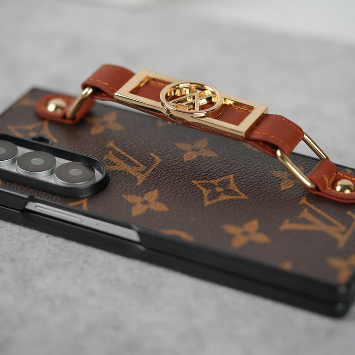 FRATO Fold 7 Collection Samsung Galaxy Z Fold 7 Luxury Brand Strap Holder Case