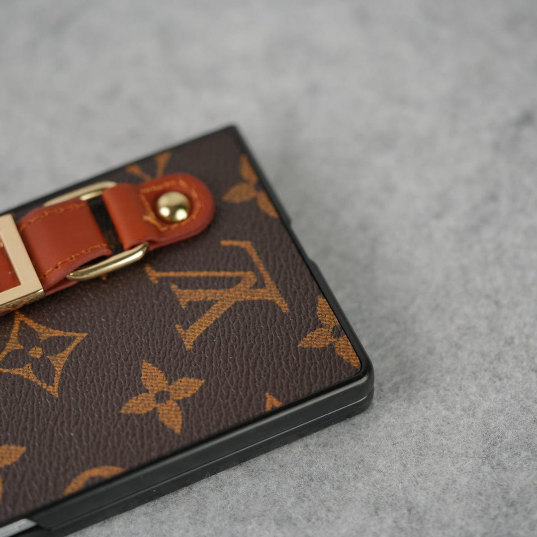 FRATO Fold 7 Collection Samsung Galaxy Z Fold 7 Luxury Brand Strap Holder Case