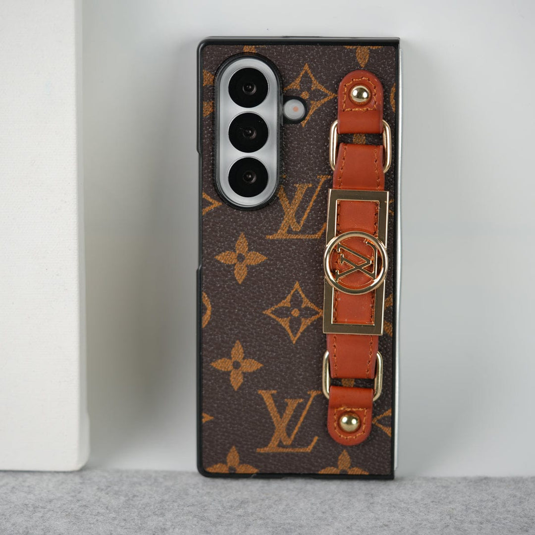 FRATO Fold 7 Collection Samsung Galaxy Z Fold 7 Luxury Brand Strap Holder Case