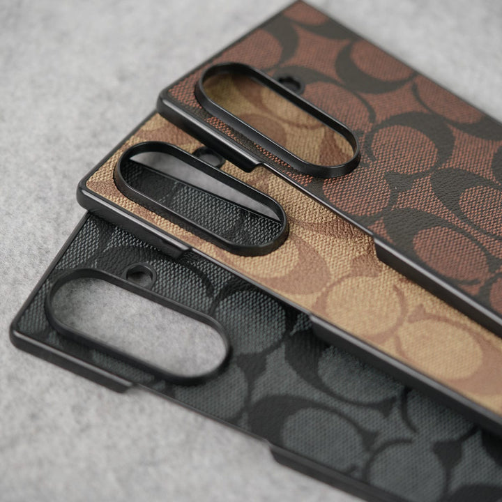 FRATO Fold 7 Collection Samsung Galaxy Z Fold 7 Luxury CC Brand PU Leather Design Case Cover
