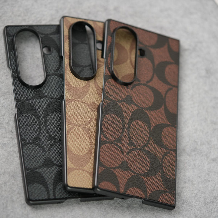 FRATO Fold 7 Collection Samsung Galaxy Z Fold 7 Luxury CC Brand PU Leather Design Case Cover