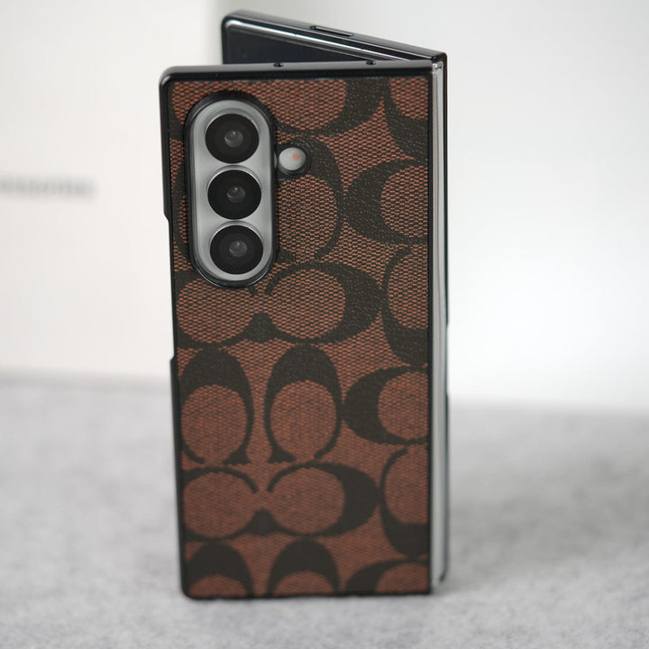 FRATO Fold 7 Collection Samsung Galaxy Z Fold 7 Luxury CC Brand PU Leather Design Case Cover