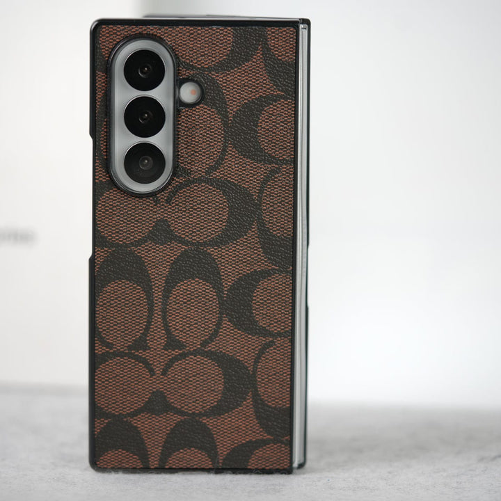 FRATO Fold 7 Collection Samsung Galaxy Z Fold 7 Luxury CC Brand PU Leather Design Case Cover