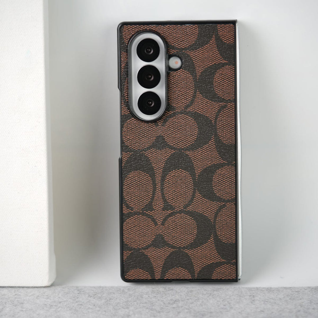 FRATO Fold 7 Collection Samsung Galaxy Z Fold 7 Luxury CC Brand PU Leather Design Case Cover