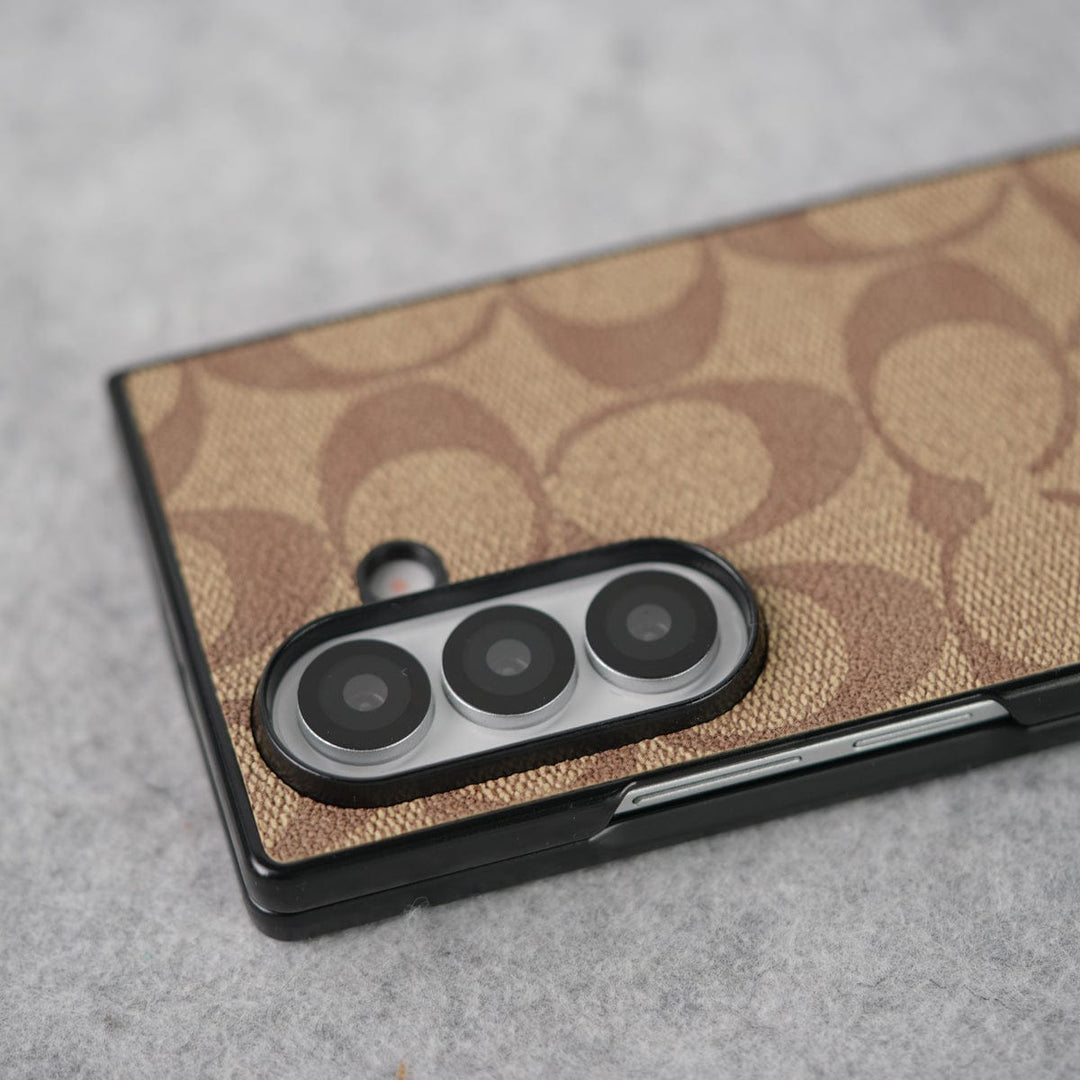 FRATO Fold 7 Collection Samsung Galaxy Z Fold 7 Luxury CC Brand PU Leather Design Case Cover