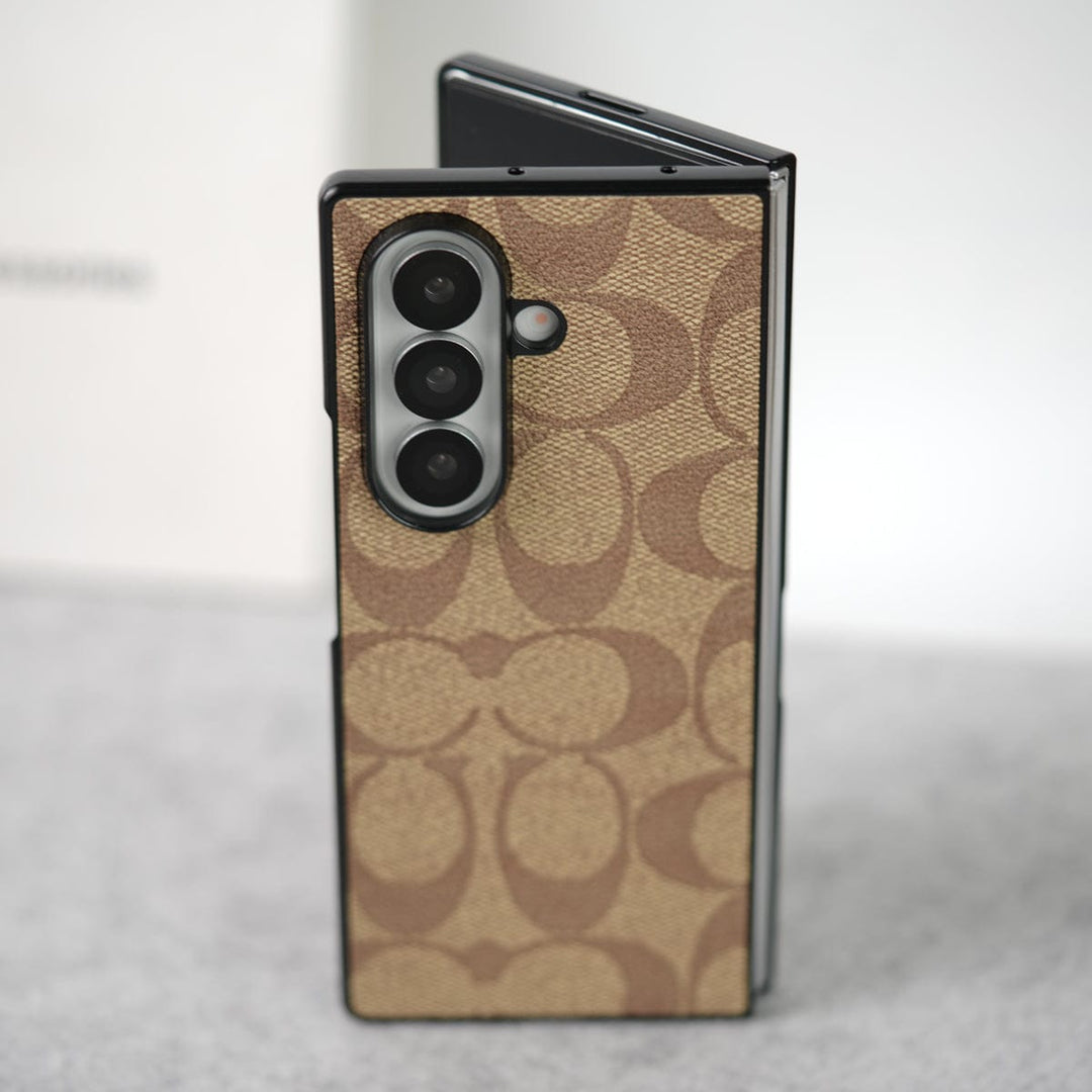 FRATO Fold 7 Collection Samsung Galaxy Z Fold 7 Luxury CC Brand PU Leather Design Case Cover