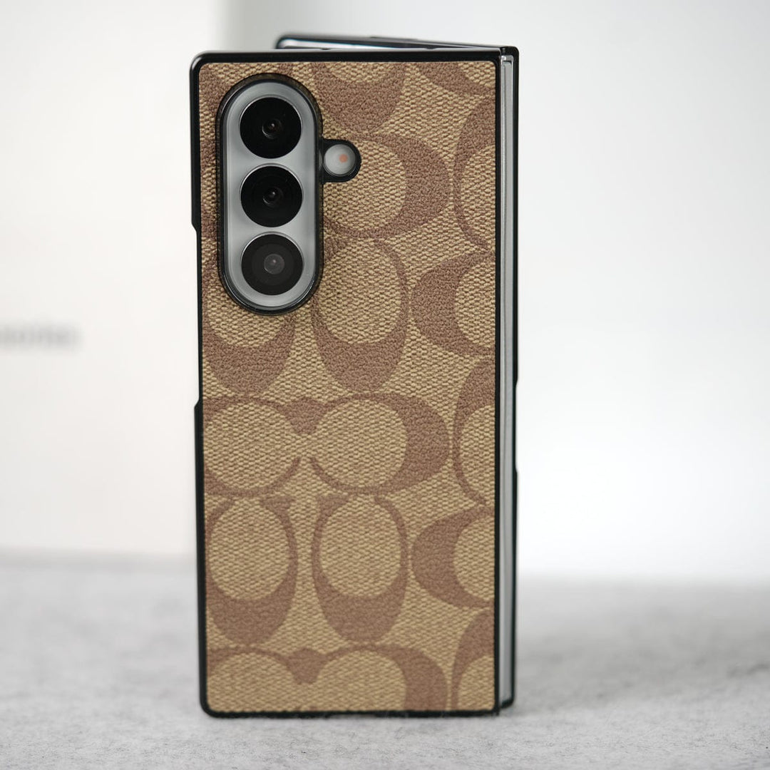 FRATO Fold 7 Collection Samsung Galaxy Z Fold 7 Luxury CC Brand PU Leather Design Case Cover