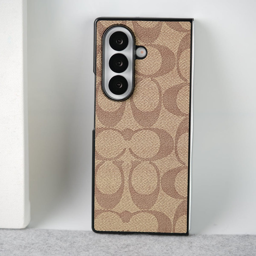 FRATO Fold 7 Collection Samsung Galaxy Z Fold 7 Luxury CC Brand PU Leather Design Case Cover