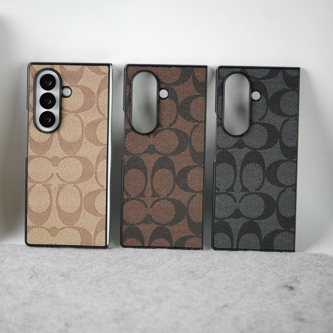 FRATO Fold 7 Collection Samsung Galaxy Z Fold 7 Luxury CC Brand PU Leather Design Case Cover