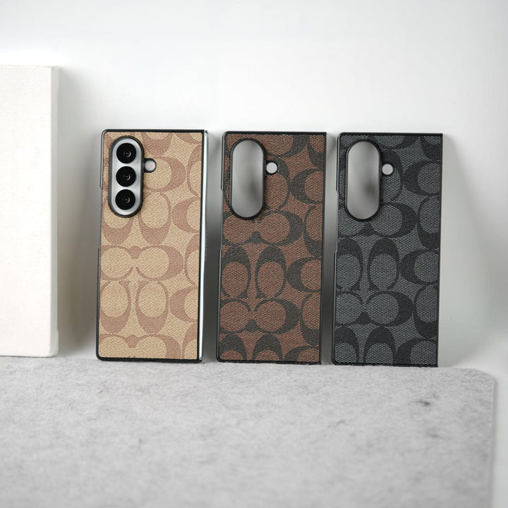 FRATO Fold 7 Collection Samsung Galaxy Z Fold 7 Luxury CC Brand PU Leather Design Case Cover