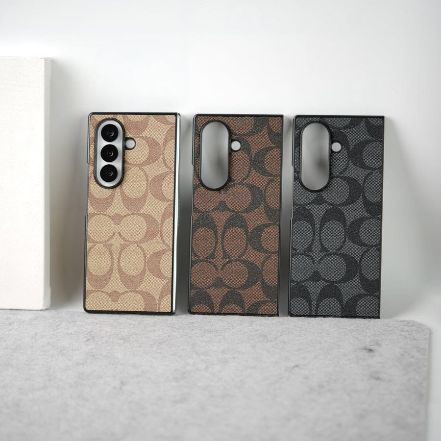 FRATO Fold 7 Collection Samsung Galaxy Z Fold 7 Luxury CC Brand PU Leather Design Case Cover