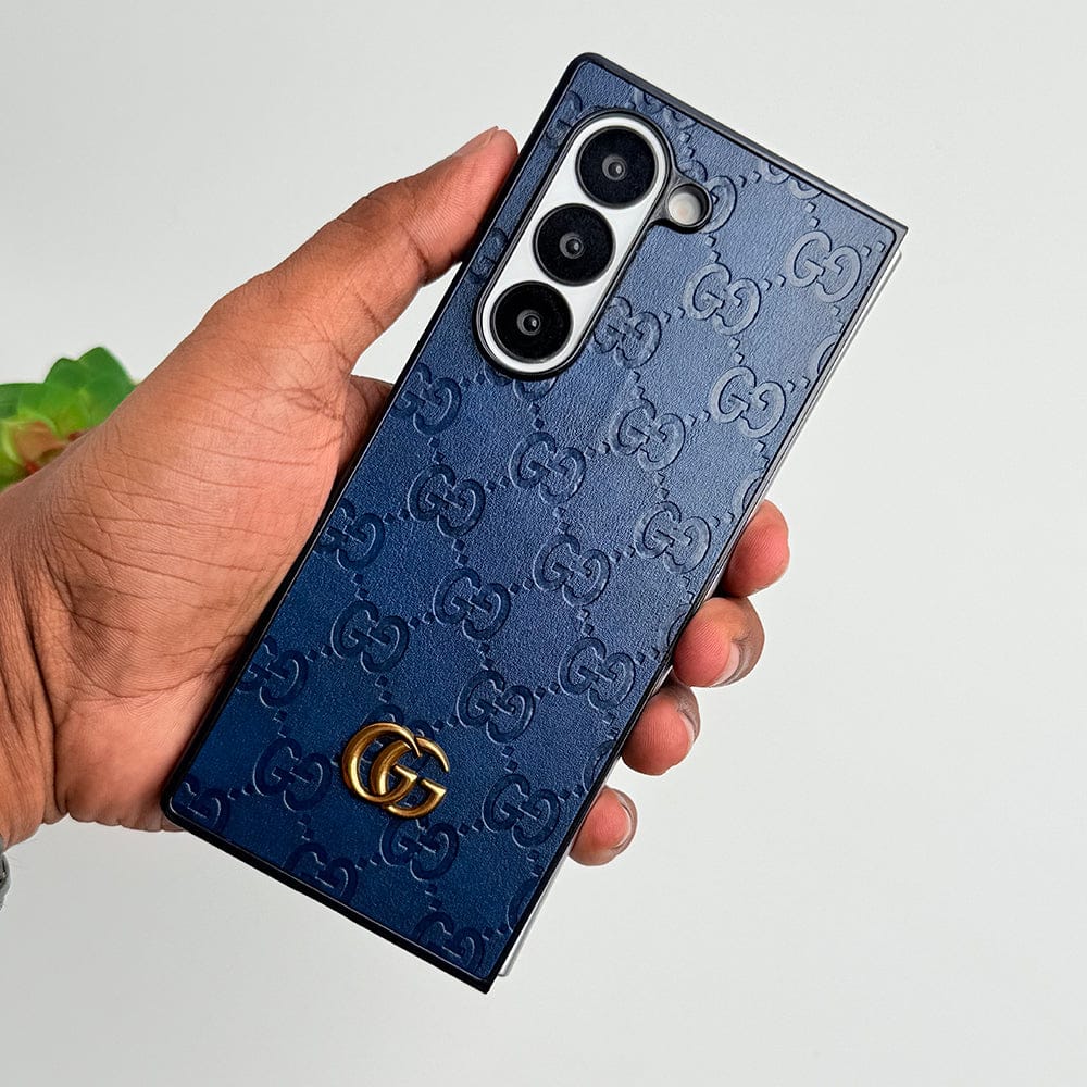 FRATO Fold 7 Collection Samsung Galaxy Z fold 7 Luxury GG Fashion Leather Brand Case Cover