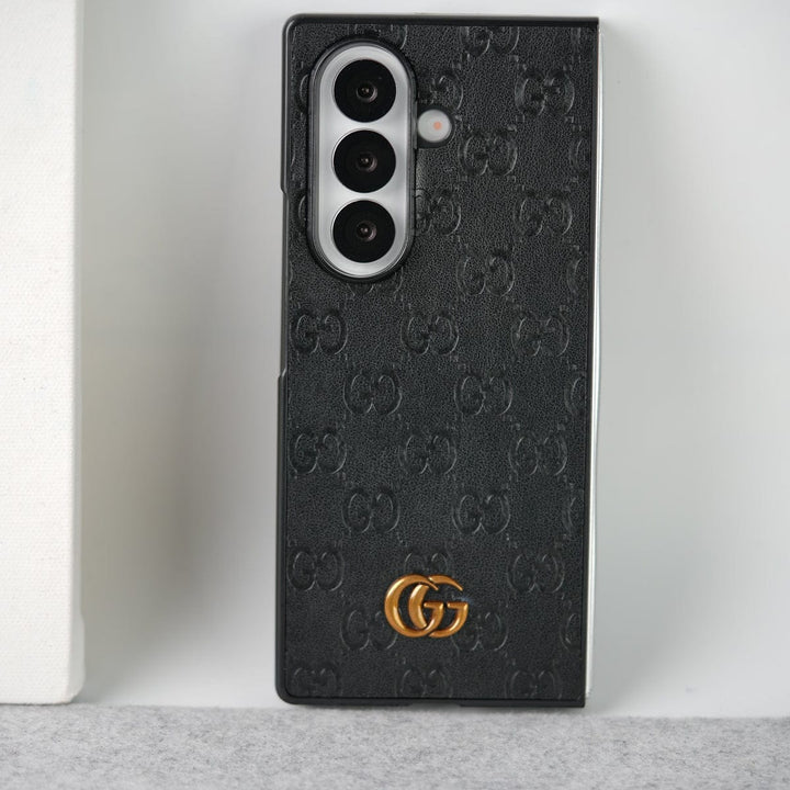 FRATO Fold 7 Collection Samsung Galaxy Z fold 7 Luxury GG Fashion Leather Brand Case Cover
