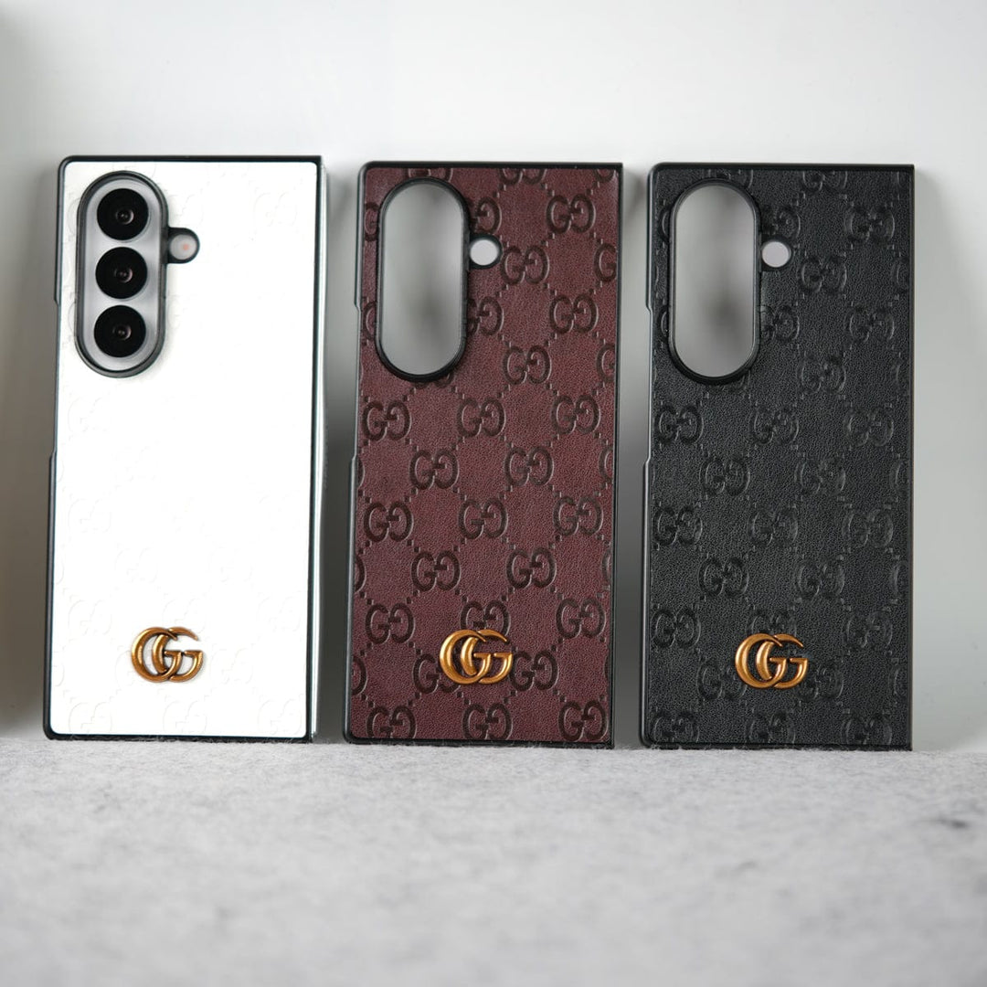 FRATO Fold 7 Collection Samsung Galaxy Z fold 7 Luxury GG Fashion Leather Brand Case Cover