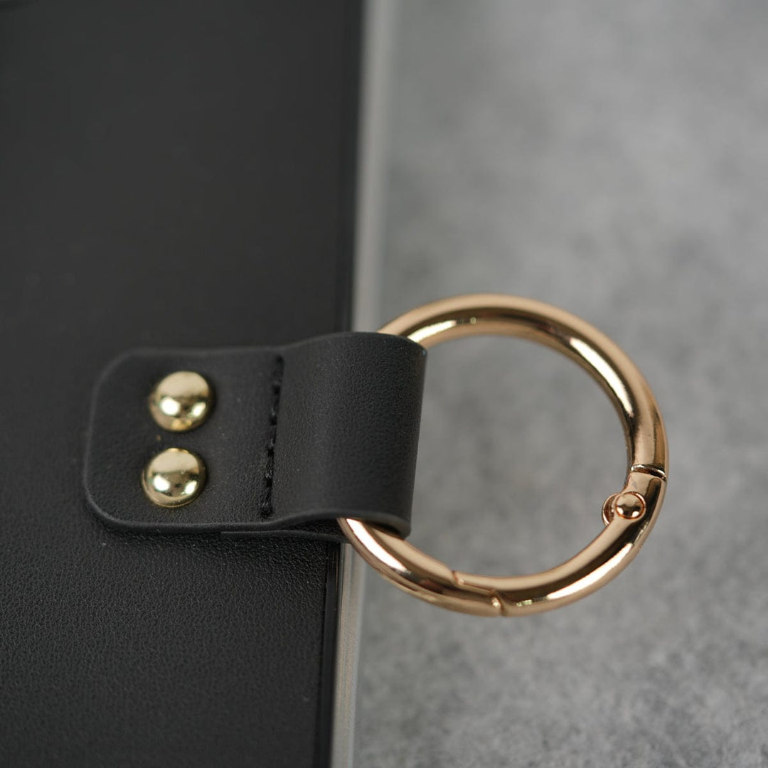 FRATO Fold 7 Collection Samsung Galaxy Z Fold 7 Matte Finish PU Leather Case Cover With Metal Ring Holder