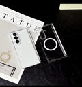 Samsung Galaxy Z Fold Series Magnetic Transparent Case with Hinge Protection