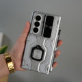 Galaxy Z Fold 7 Full Protection Armor Case with Front Glass, Camera Shutter, Kickstand & S Pen Cover