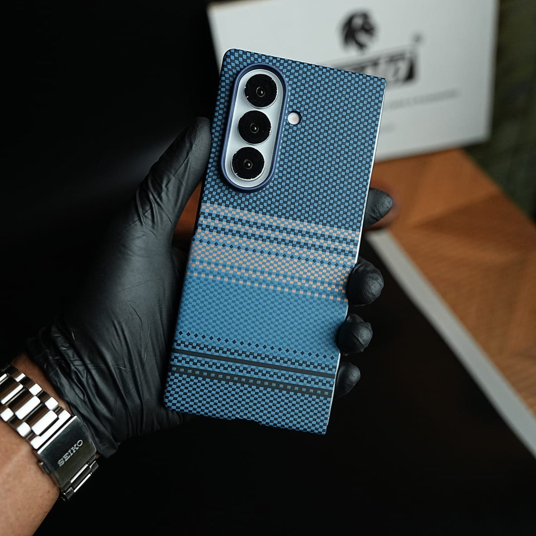FRATO Fold 7 Collection Woven Fiber Texture Slim Case for Samsung Galaxy Z Fold 7