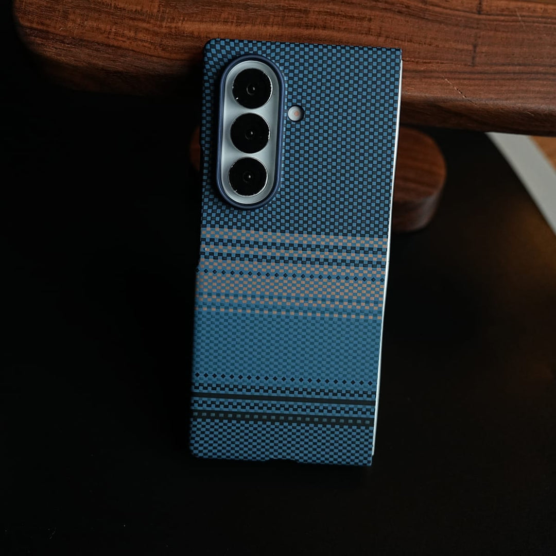 FRATO Fold 7 Collection Woven Fiber Texture Slim Case for Samsung Galaxy Z Fold 7