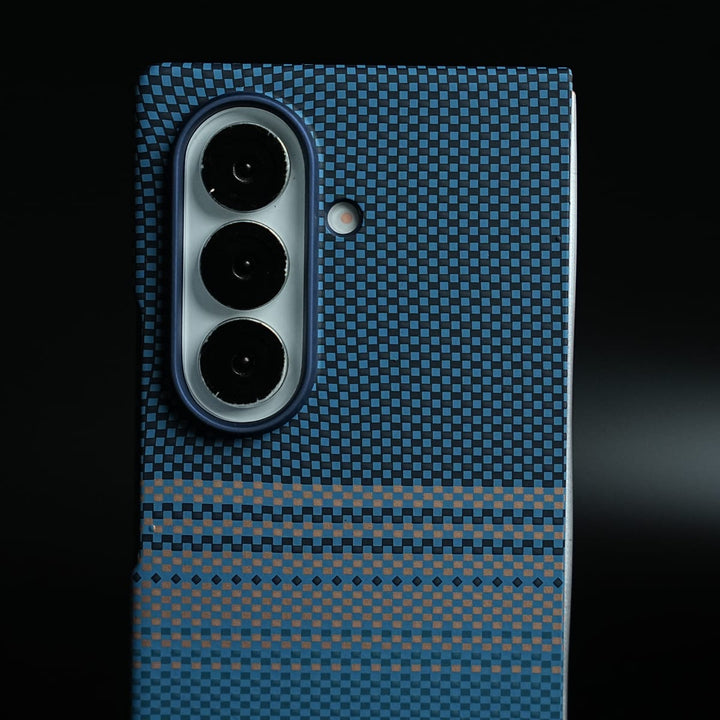 FRATO Fold 7 Collection Woven Fiber Texture Slim Case for Samsung Galaxy Z Fold 7