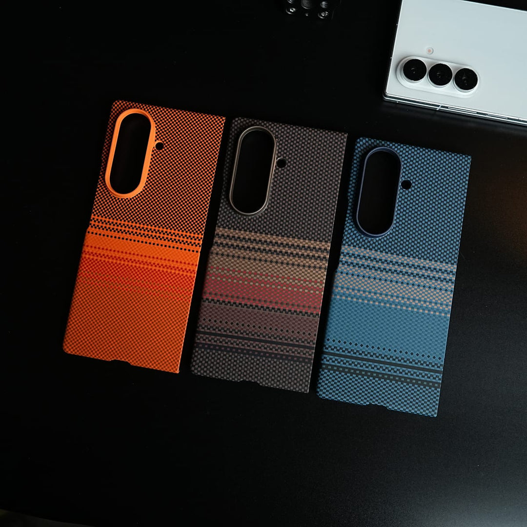 FRATO Fold 7 Collection Woven Fiber Texture Slim Case for Samsung Galaxy Z Fold 7