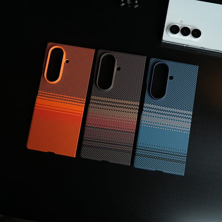 FRATO Fold 7 Collection Woven Fiber Texture Slim Case for Samsung Galaxy Z Fold 7
