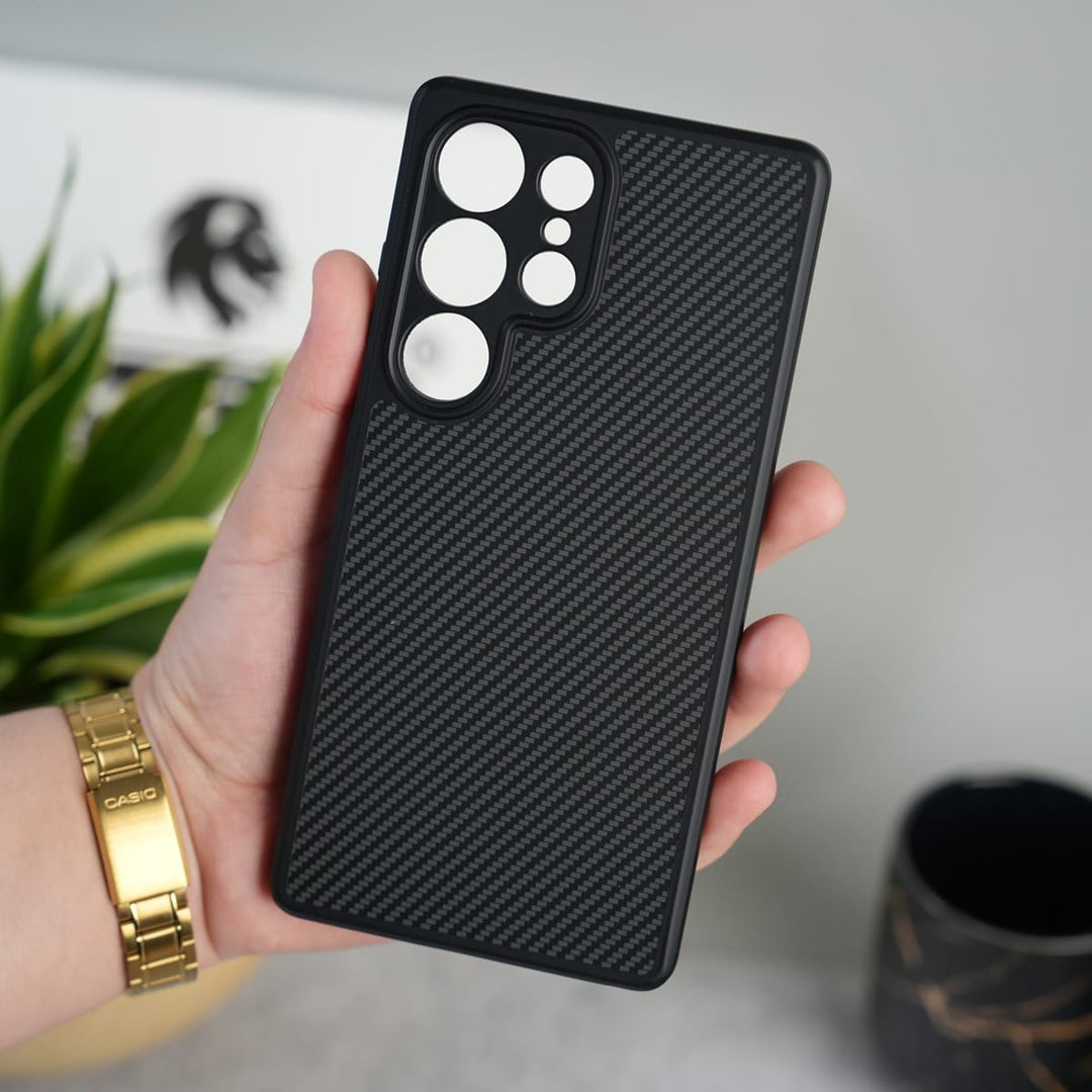 FRATO Galaxy Ultra Series Galaxy 24 Ultra Galaxy S26 Ultra Premium Carbon Fiber Protective Case