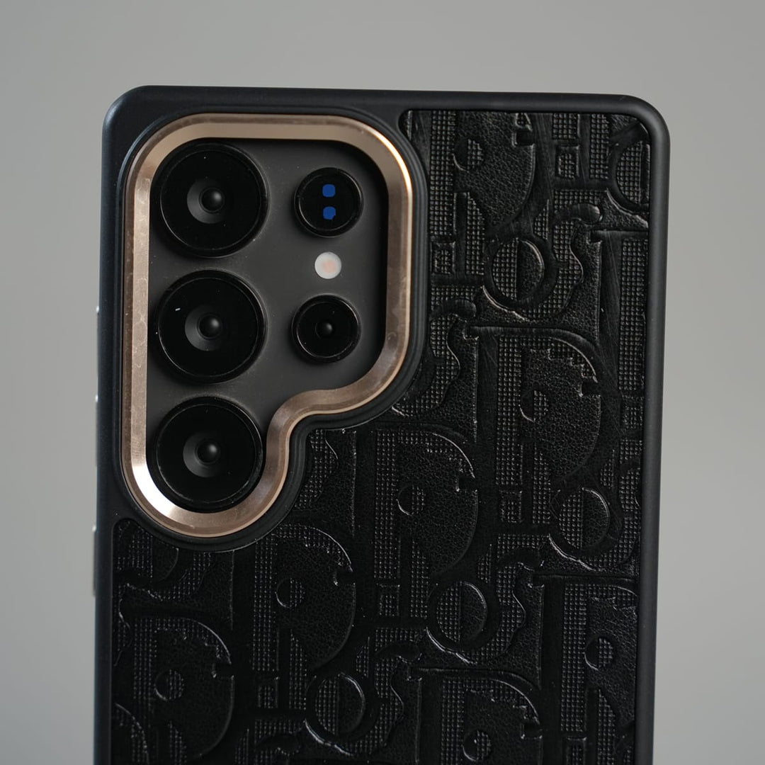 FRATO Galaxy Ultra Series Galaxy Ultra Series Luxury Embossed Monogram Case with Metal Logo Charm