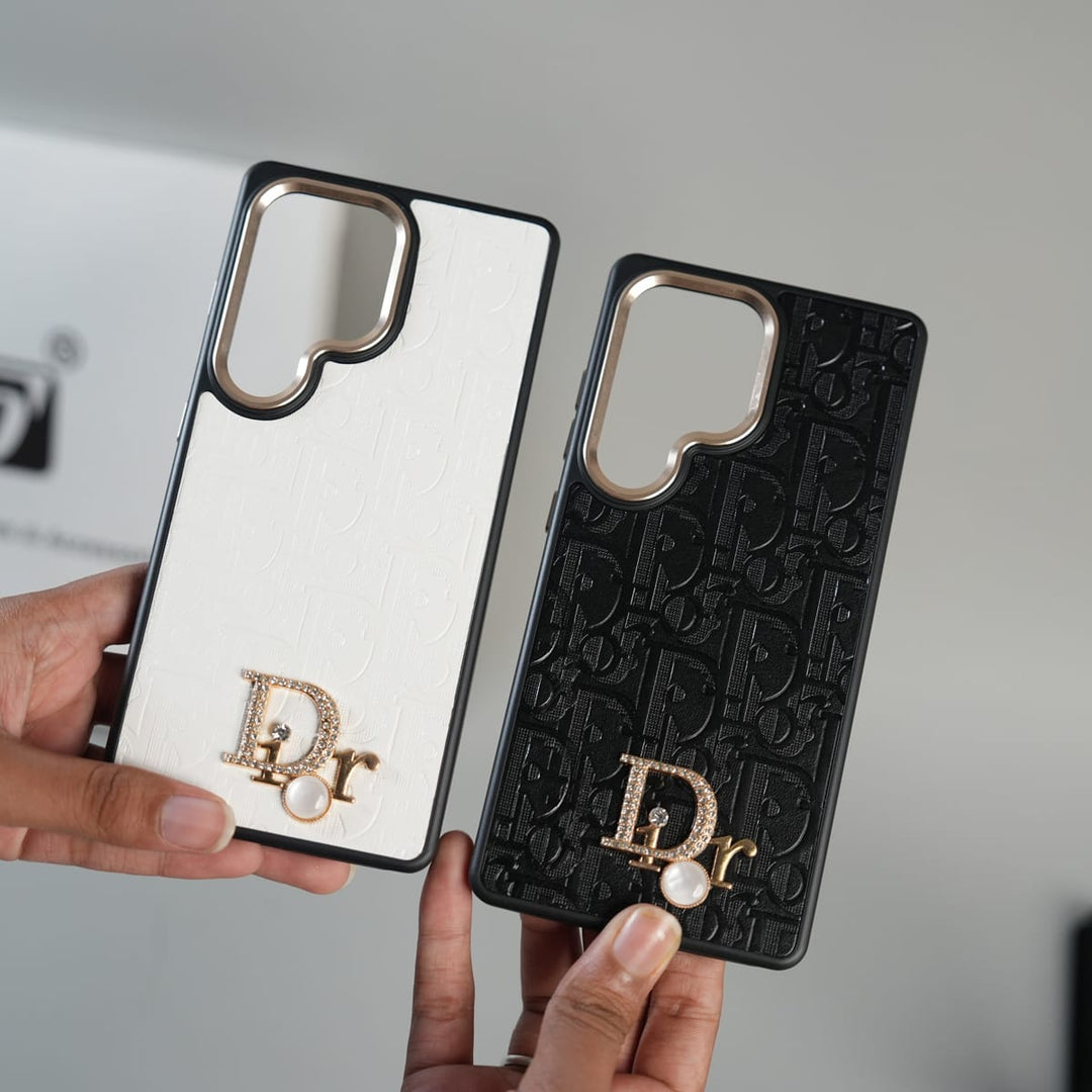 FRATO Galaxy Ultra Series Galaxy Ultra Series Luxury Embossed Monogram Case with Metal Logo Charm