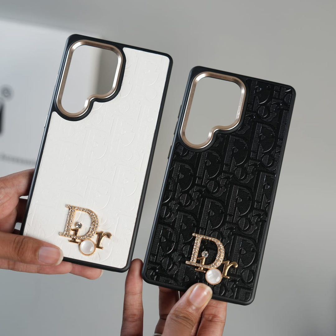 FRATO Galaxy Ultra Series Galaxy Ultra Series Luxury Embossed Monogram Case with Metal Logo Charm