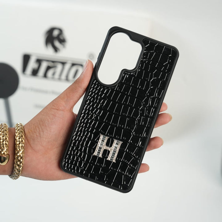 FRATO Galaxy Ultra Series Galaxy Ultra Series Luxury H Style Crocodile Texture Case Cover | Premium Glossy Finish