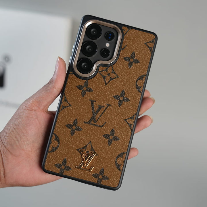 FRATO Galaxy Ultra Series Galaxy Ultra Series Luxury Monogram Pattern Designer Hard Back Case