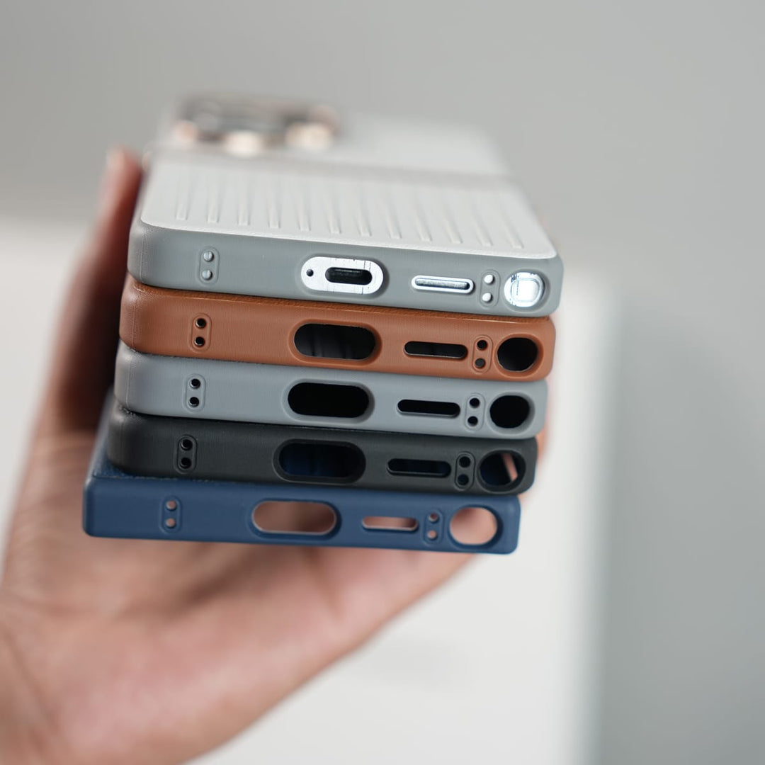 FRATO Galaxy Ultra Series Galaxy Ultra Series MagSafe Case | Premium Suitcase Textured Grip Cover with Metal Camera Bumper