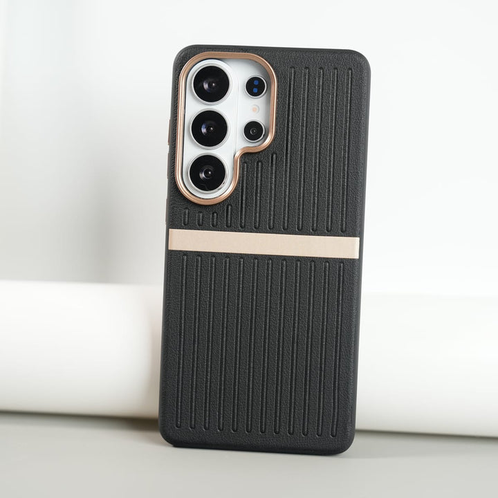 FRATO Galaxy Ultra Series Galaxy Ultra Series MagSafe Case | Premium Suitcase Textured Grip Cover with Metal Camera Bumper