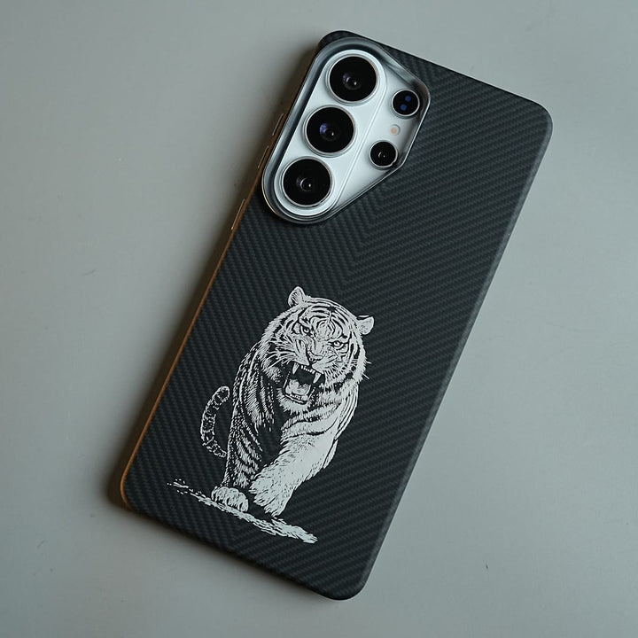 FRATO Galaxy Ultra Series Galaxy Ultra Series Premium Aramid Fiber Tiger Magnetic Case Cover