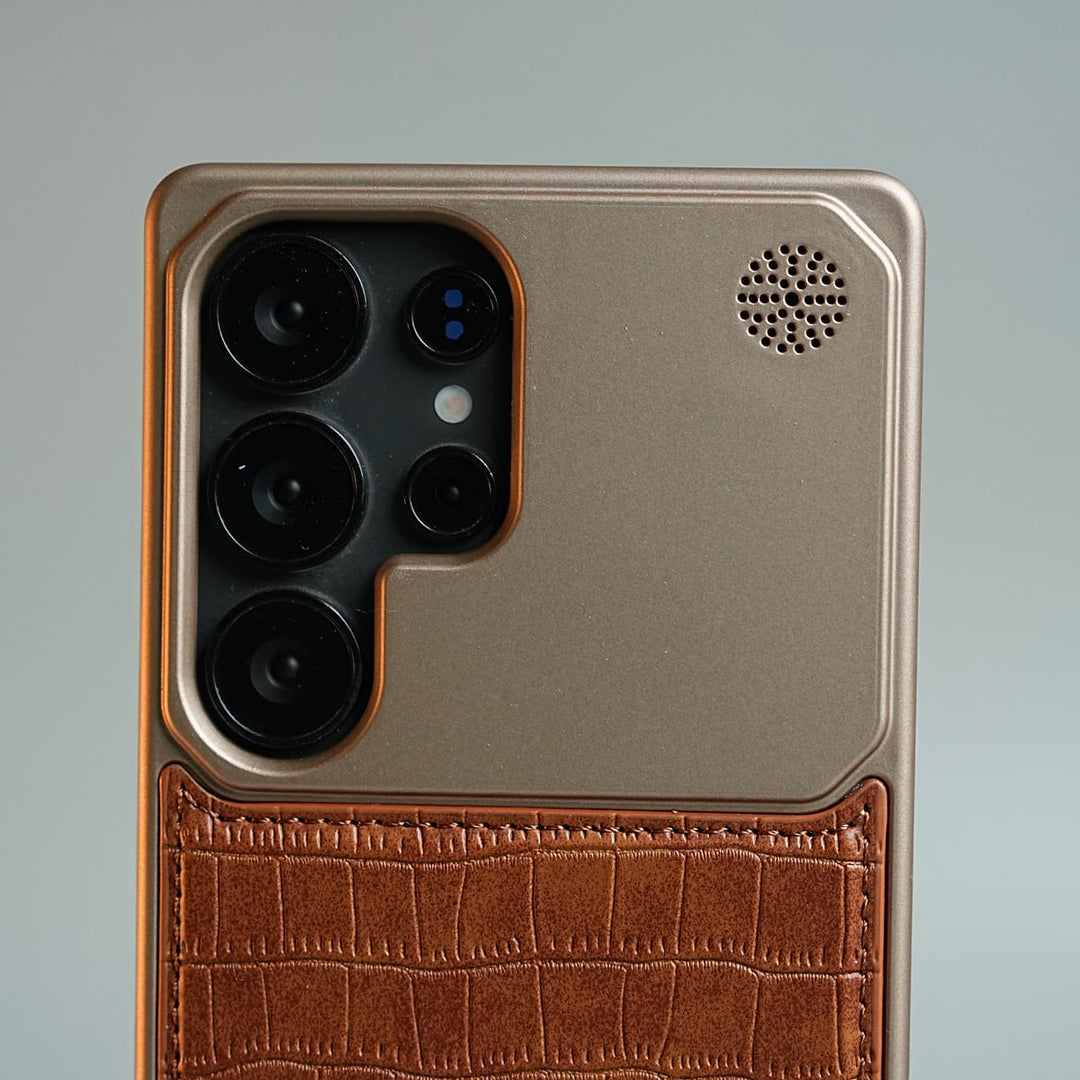FRATO Galaxy Ultra Series Galaxy Ultra Series Premium Crocodile Texture Stitched MagSafe Case