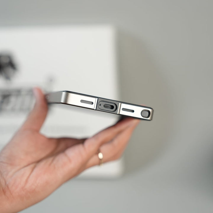 FRATO Galaxy Ultra Series Galaxy Ultra Series Premium Glass Back MagSafe Case with Aluminium Side Bumper