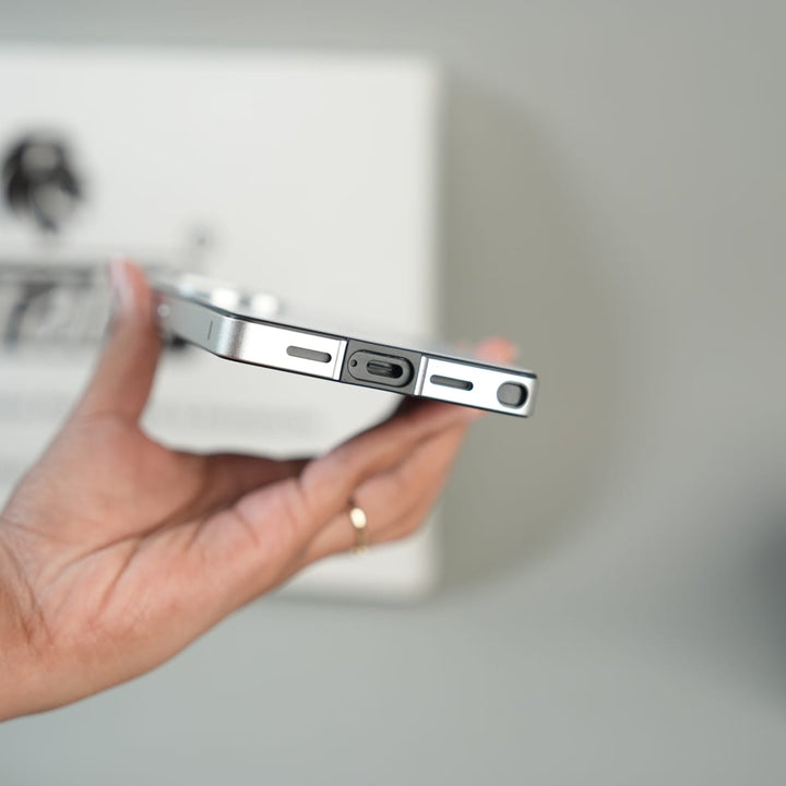FRATO Galaxy Ultra Series Galaxy Ultra Series Premium Glass Back MagSafe Case with Aluminium Side Bumper