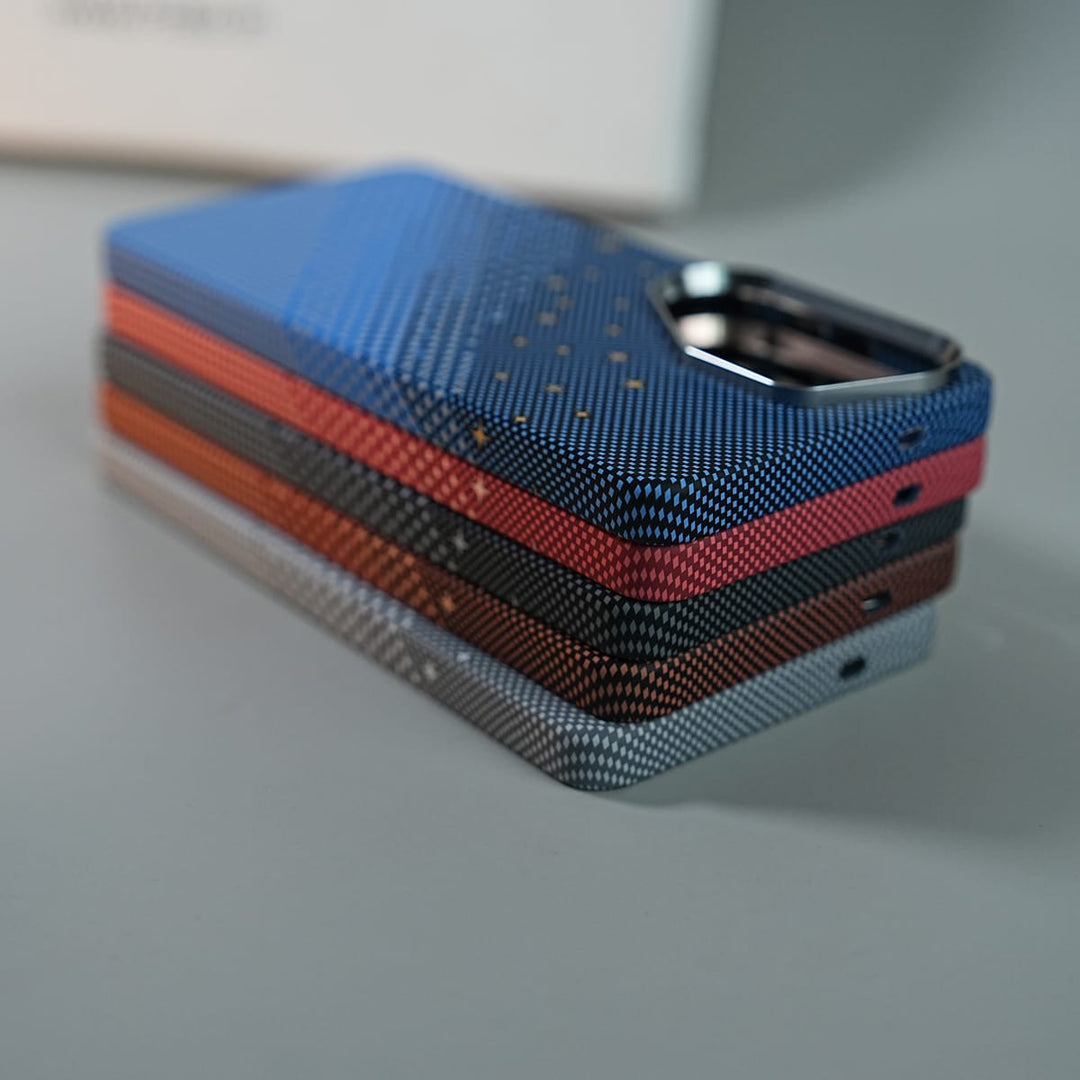 FRATO Galaxy Ultra Series Galaxy Ultra Series Premium Pixel Gradient MagSafe Case with Metal Camera Frame