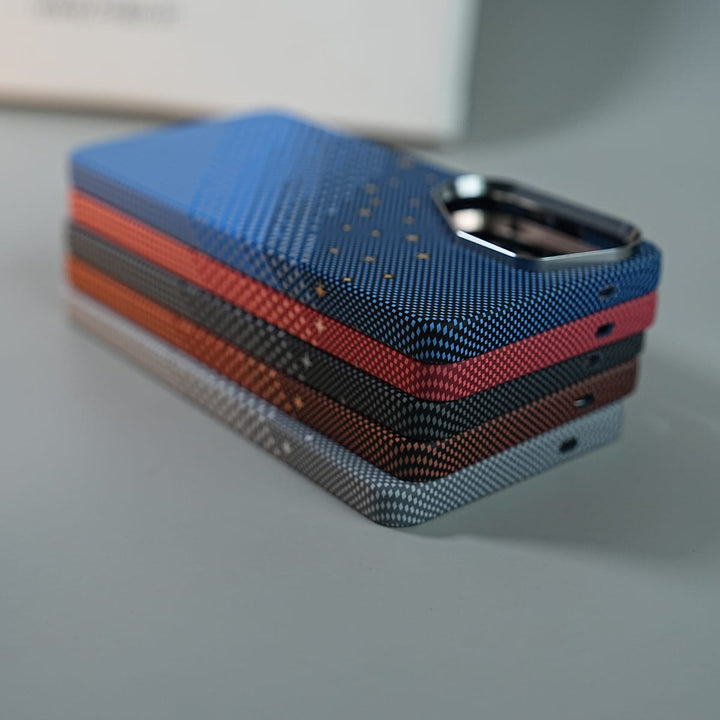 FRATO Galaxy Ultra Series Galaxy Ultra Series Premium Pixel Gradient MagSafe Case with Metal Camera Frame