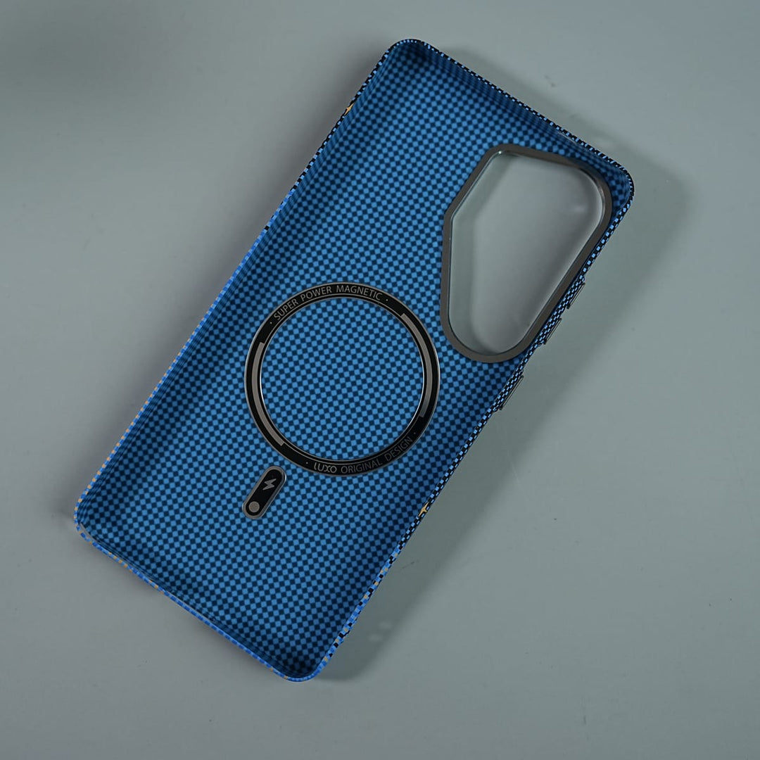 FRATO Galaxy Ultra Series Galaxy Ultra Series Premium Pixel Gradient MagSafe Case with Metal Camera Frame