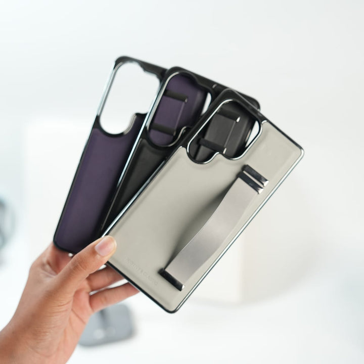 FRATO Galaxy Ultra Series Galaxy Ultra Series PU Leather Strap Stand Case | Premium Grip Cover