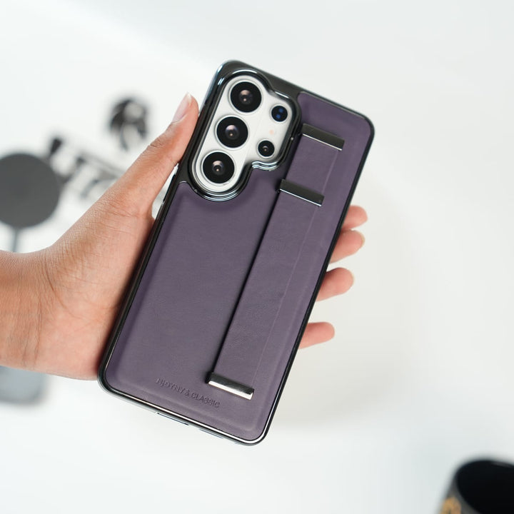 FRATO Galaxy Ultra Series Galaxy Ultra Series PU Leather Strap Stand Case | Premium Grip Cover