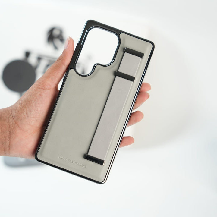 FRATO Galaxy Ultra Series Galaxy Ultra Series PU Leather Strap Stand Case | Premium Grip Cover