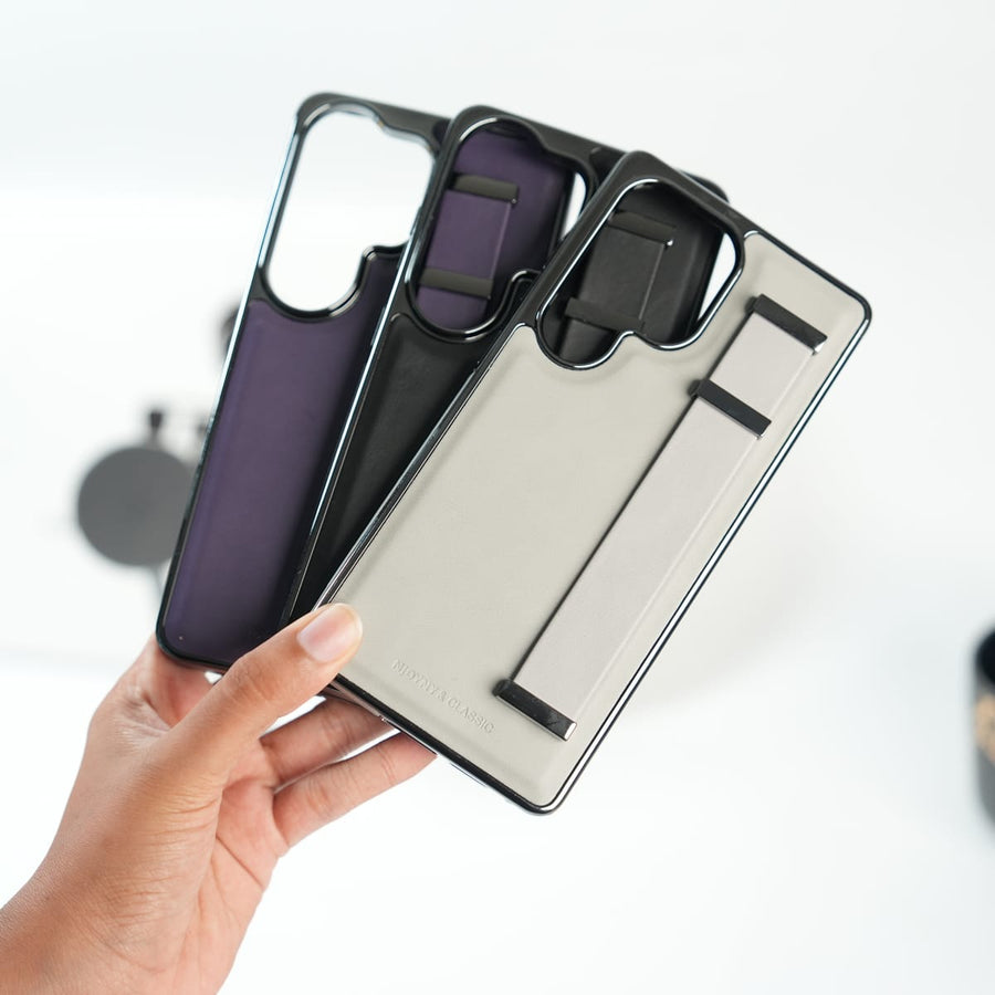 FRATO Galaxy Ultra Series Galaxy Ultra Series PU Leather Strap Stand Case | Premium Grip Cover