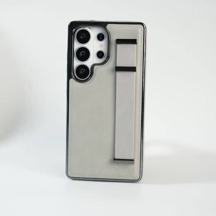 FRATO Galaxy Ultra Series Galaxy Ultra Series PU Leather Strap Stand Case | Premium Grip Cover