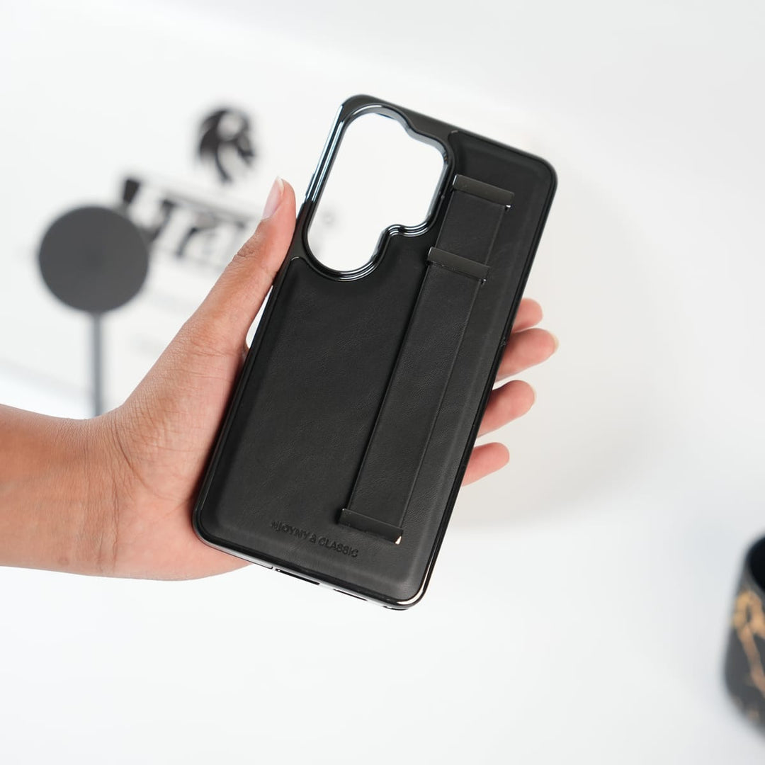 FRATO Galaxy Ultra Series Galaxy Ultra Series PU Leather Strap Stand Case | Premium Grip Cover