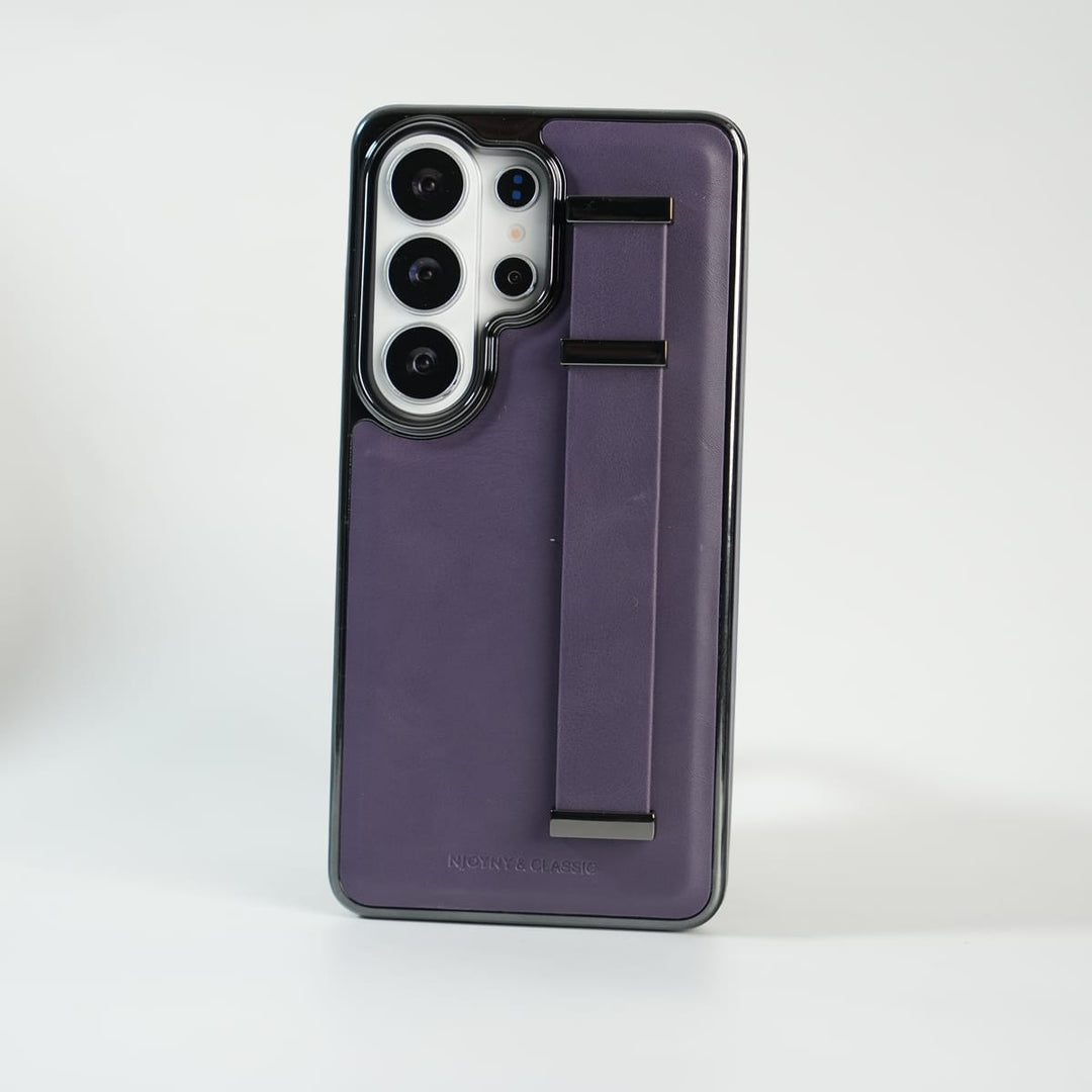 FRATO Galaxy Ultra Series Galaxy Ultra Series PU Leather Strap Stand Case | Premium Grip Cover